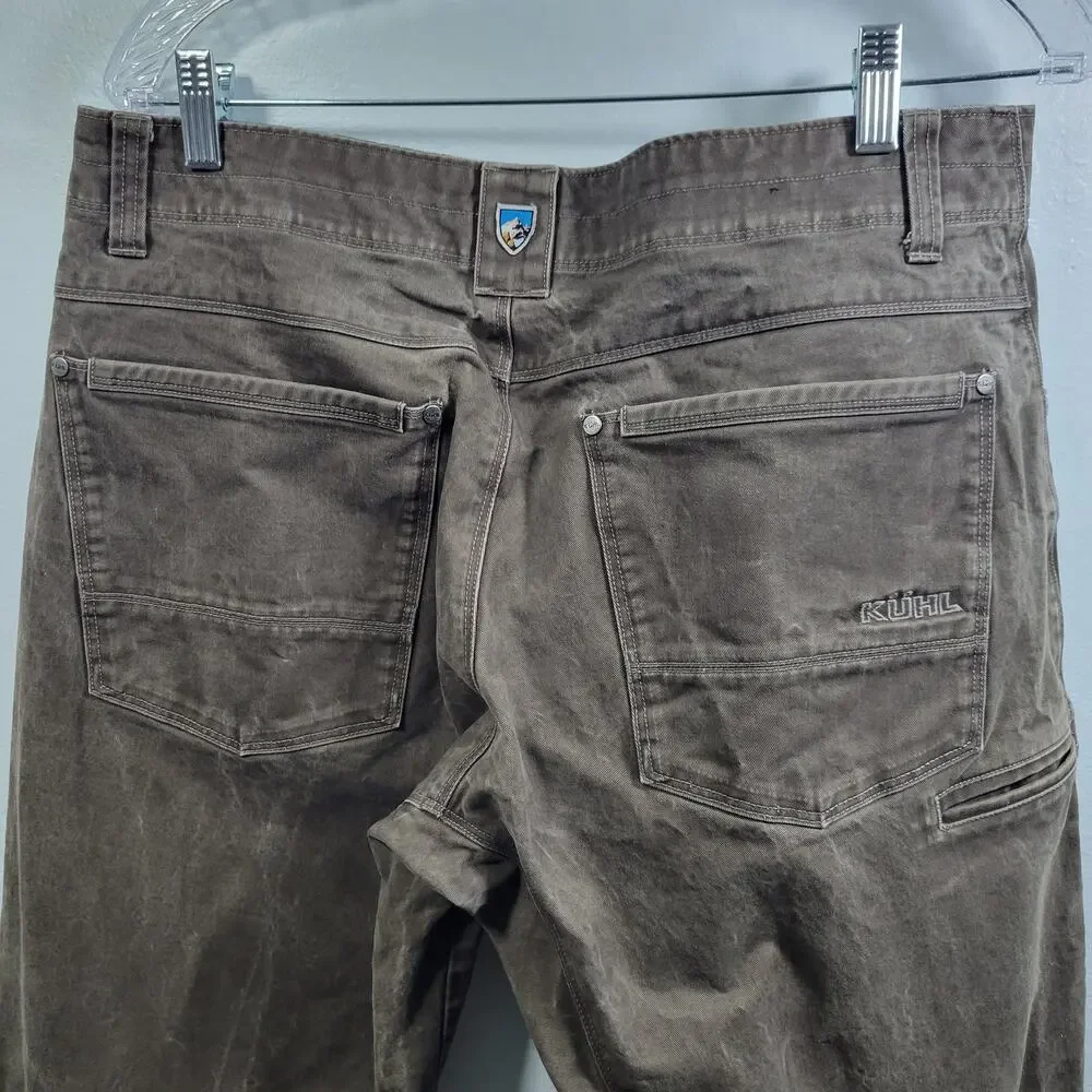 Kuhl Men's Vintage Patina Green Jeans Size 34 x 34 2326-1273 - Picture 6 of 8